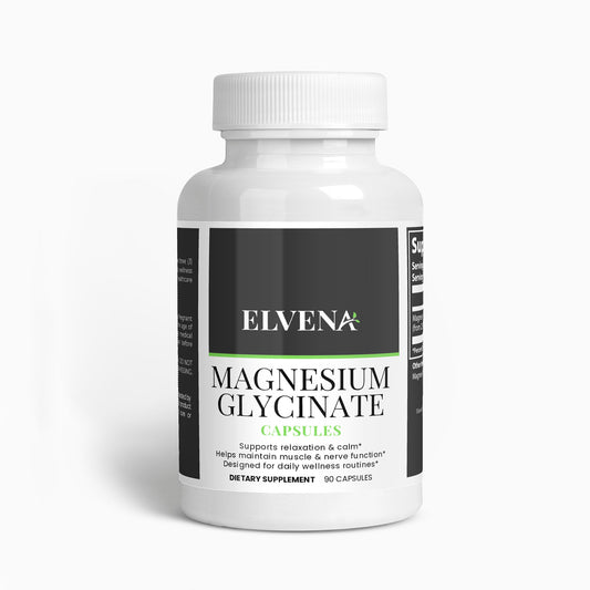 Elvena Magnesium Glycinate Capsules