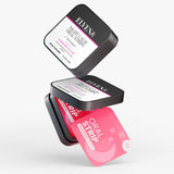 Elvena Night Calm Oral Strips packaging on a white background, Melatonin + botanical blend
