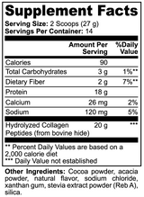 Elvena Grass-Fed Collagen Peptides – Chocolate Flavored Powder