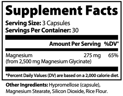 Elvena Magnesium Glycinate Capsules